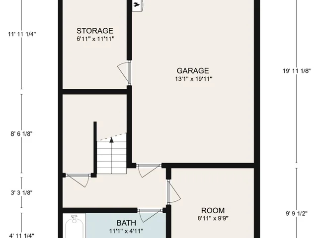 69 Walnut Springs 21B Jensen interior garage basement floorplan