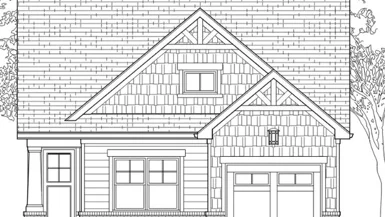 Brooke Craftsman Elevation