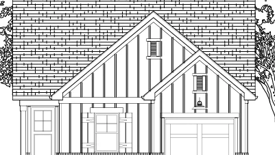 Brooke Farmhouse Elevation