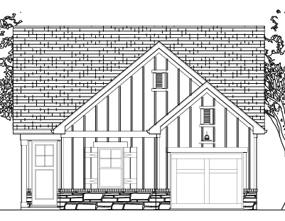Brooke Farmhouse Elevation