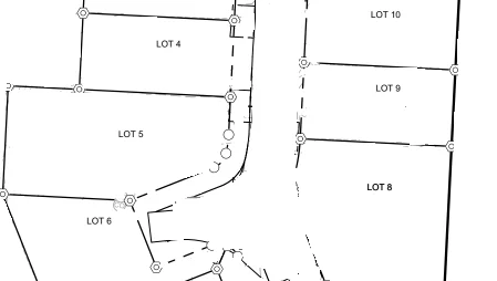 Chapel Crossing Map Sketch Lots