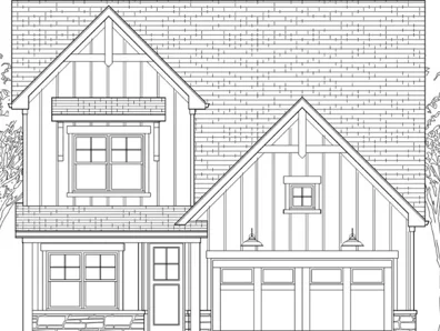 Jameson Farmhouse Elevation