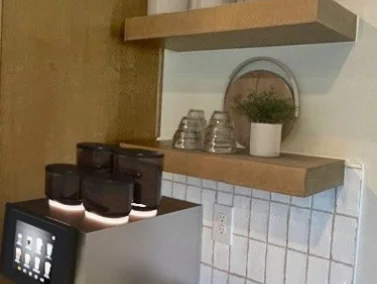 Virtually Staged Chapel 12 114 Kitchen Shelves w words