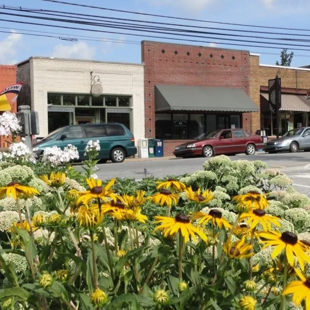 Weaverville downtown