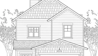 Whitehurst Craftsman Elevation